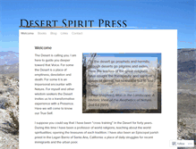 Tablet Screenshot of desertspiritpress.net
